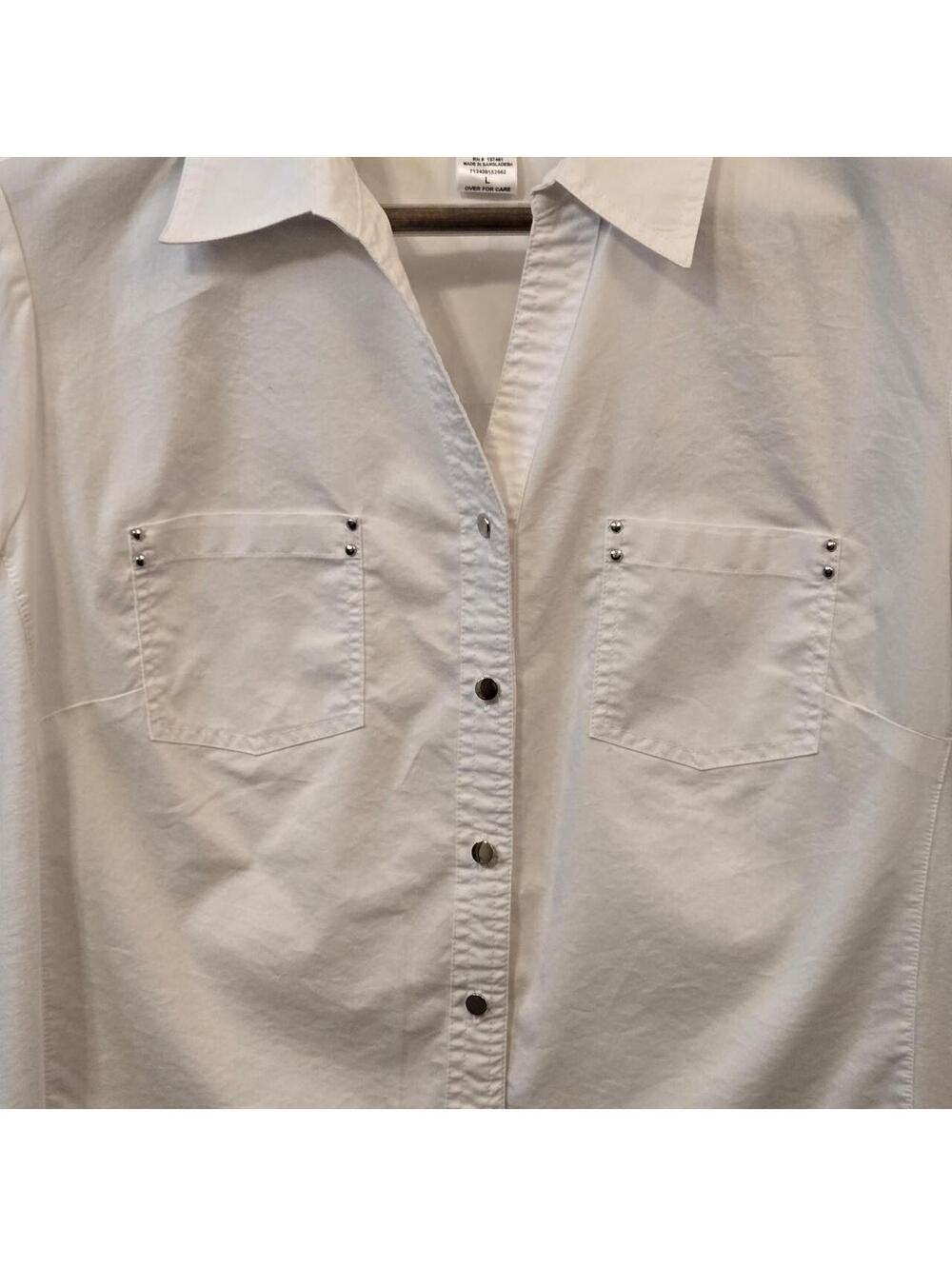 Rebecca Malone White blouse